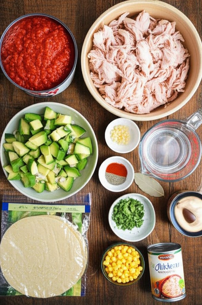 Slow Cooker Chicken Tortilla Soup