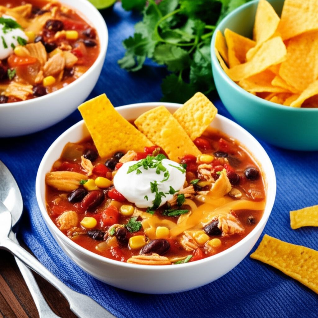 Slow Cooker Mexican Chicken Soup