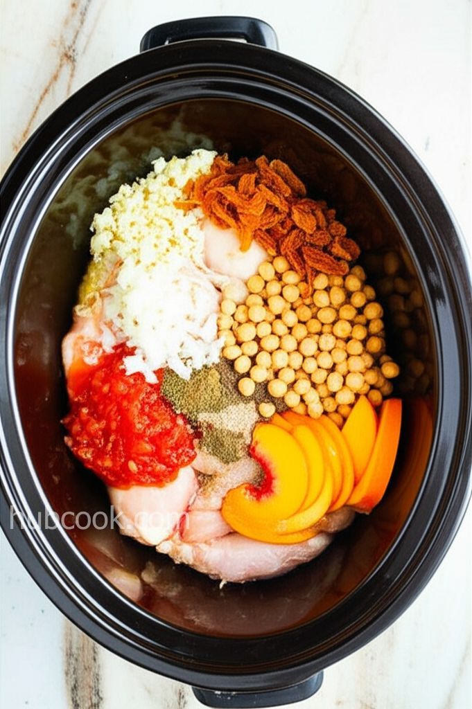 Slow Cooker Moroccan Chicken