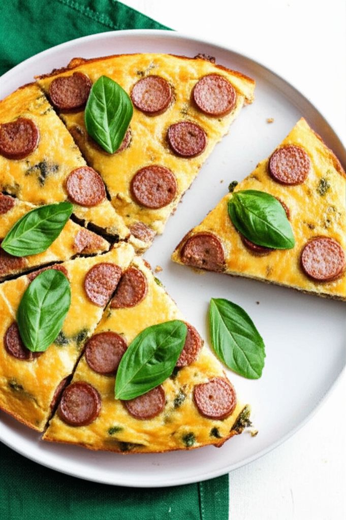 Smoked Sausage Frittata