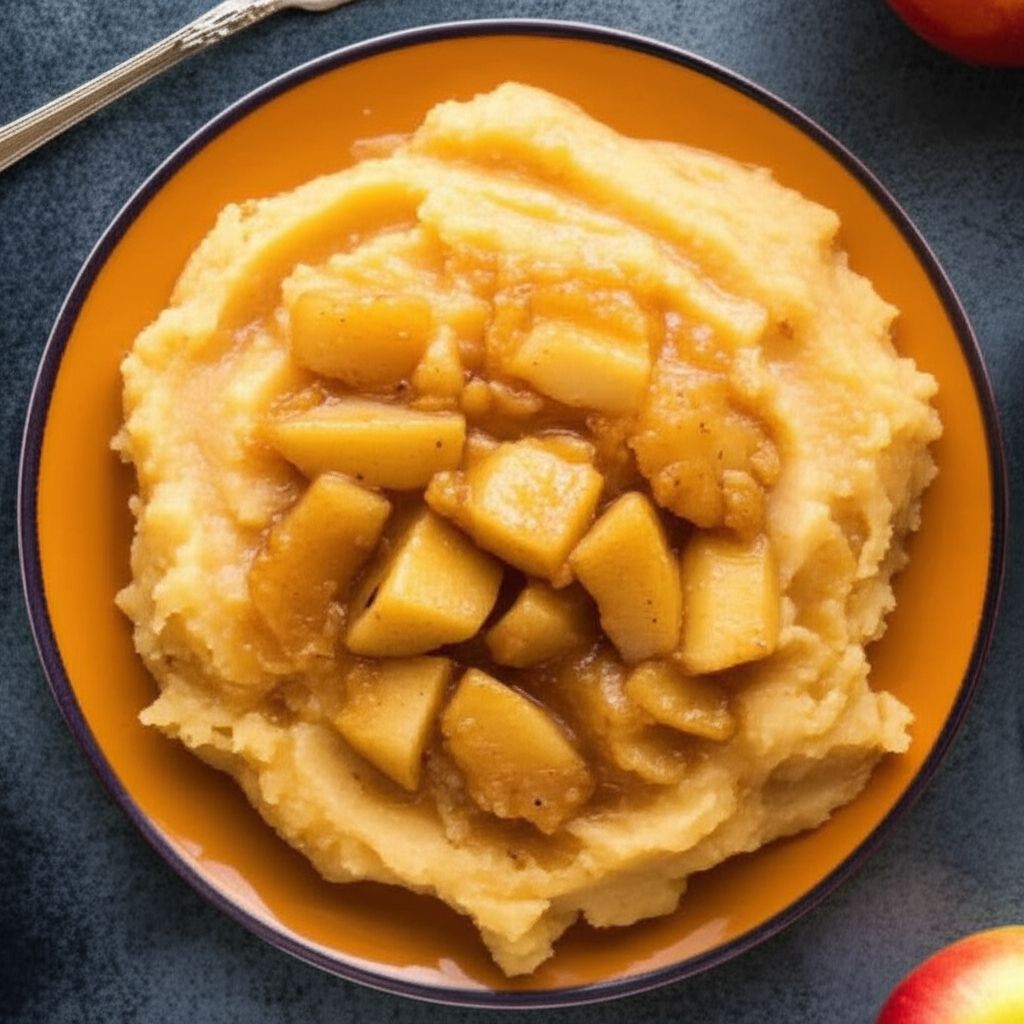 Smushed Apples and Sweet Potatoes
