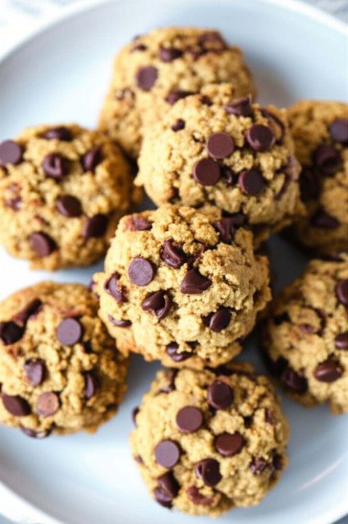 Soft Oatmeal Coconut Chocolate Chip Cookies