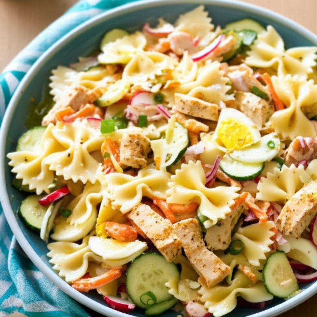 Summertime Chicken and Pasta Salad