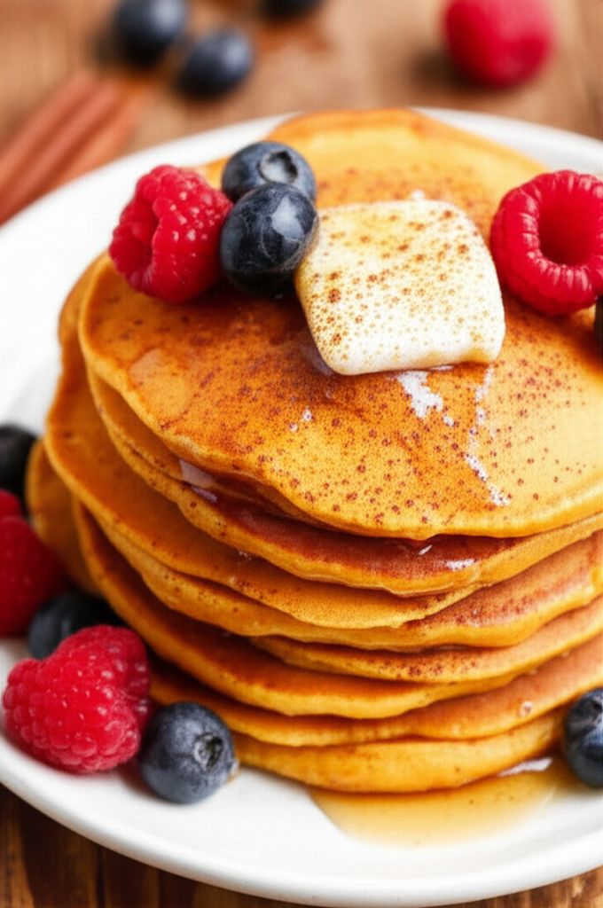Sweet Potato Breakfast Pancakes