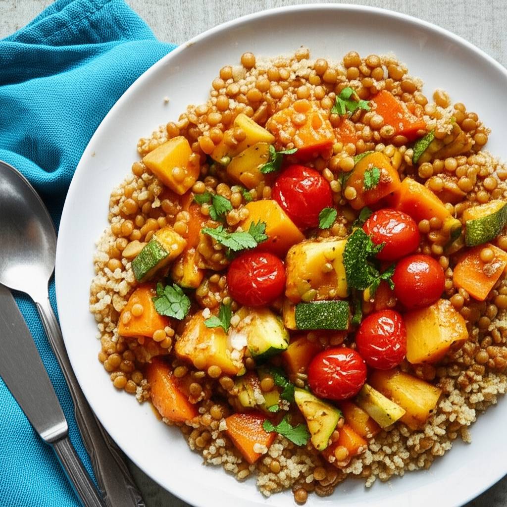 Tandoori Roasted Root Vegetable Stew