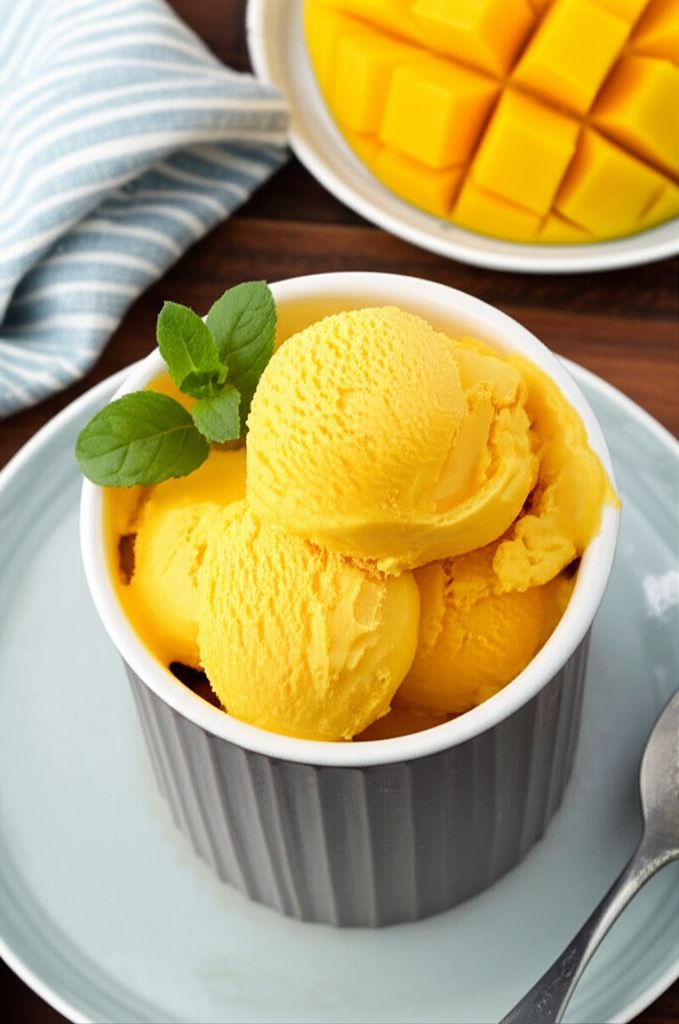The Captain's Mango Ice Cream