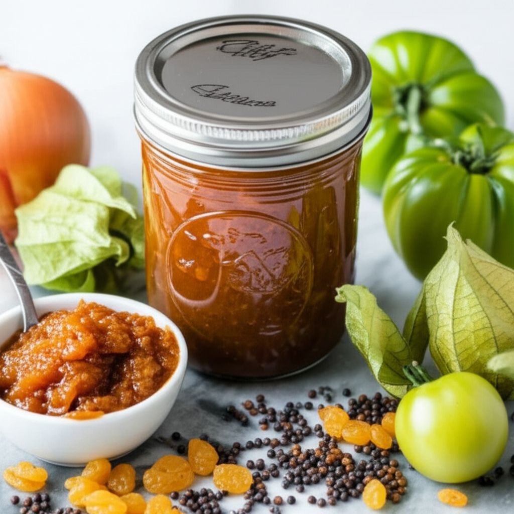 Tomato Tomatillo Chutney - 'Tom Tom'