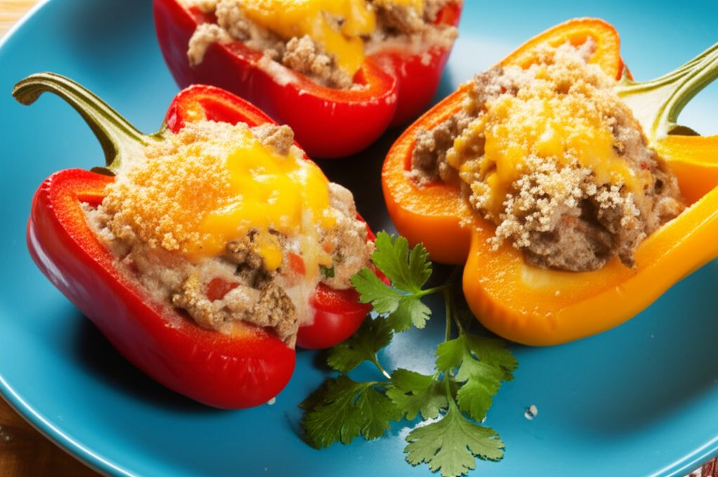 Turkey-Stuffed Peppers