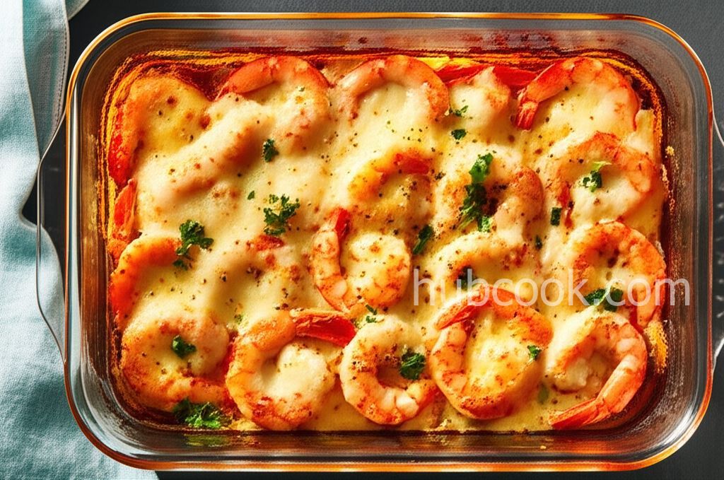 Val's Spicy Baked Shrimp