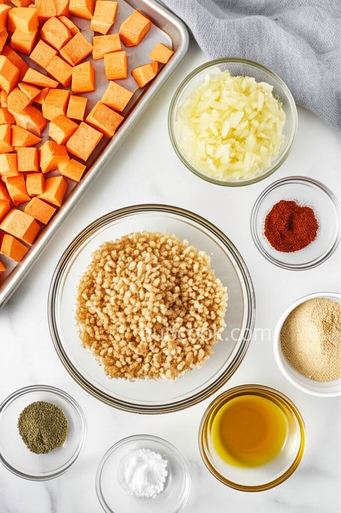 Vegan Sweet Potato and Bean Burritos