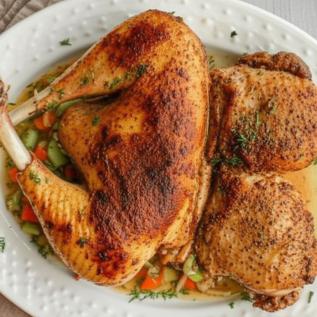 Amazingly Succulent Roast Turkey Thighs
