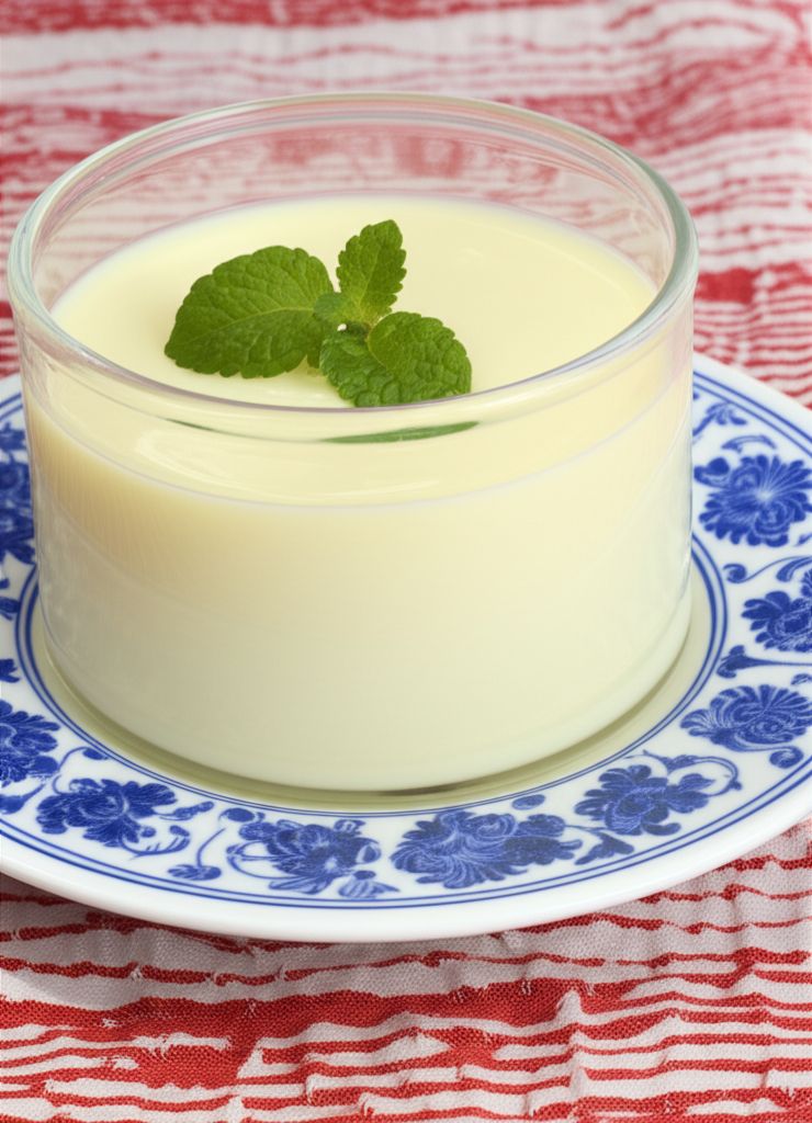 Arabian Rose Water Pudding (Muhalbiyah)