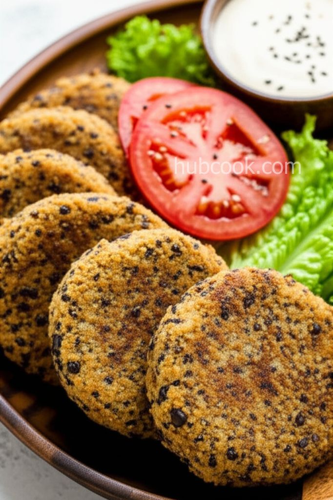 Black Bean Quinoa Veggie Burgers