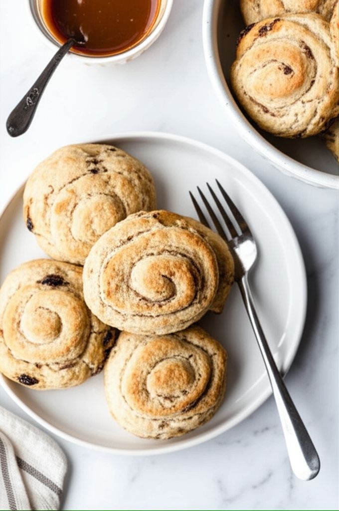 Cinnamon-Raisin Yogurt Biscuits