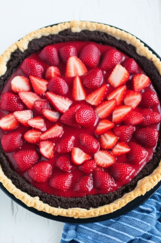 Deep Dish Strawberry Pie