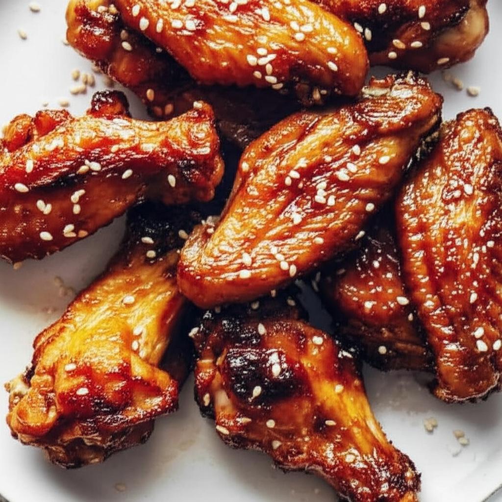 Easy Sesame Wings