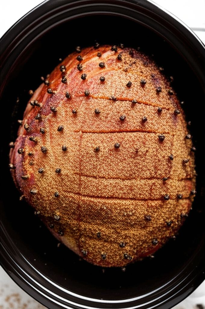 Easy Slow Cooker Ham