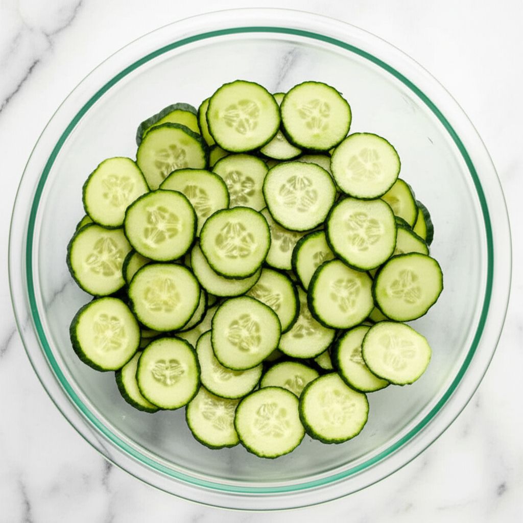 Easy Tangy Cucumber Salad