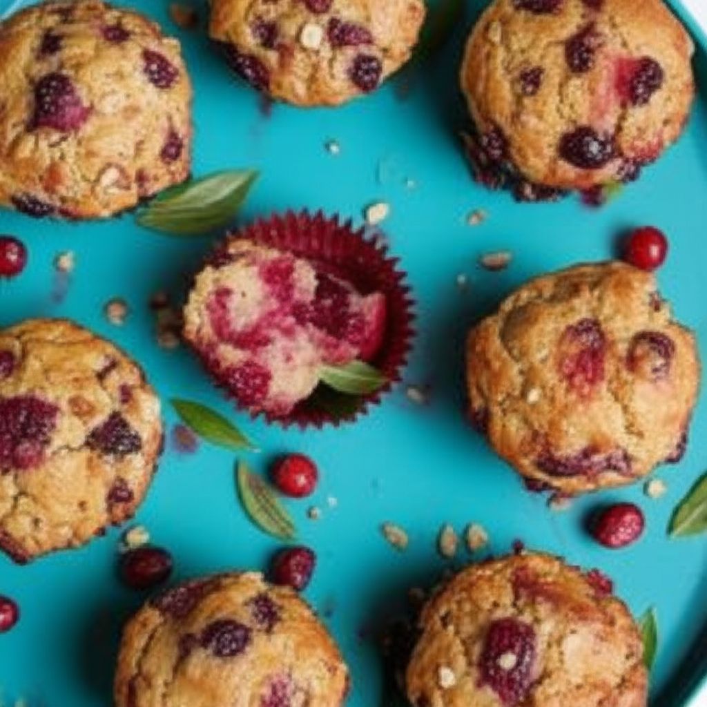 Fresh Cranberry Muffins
