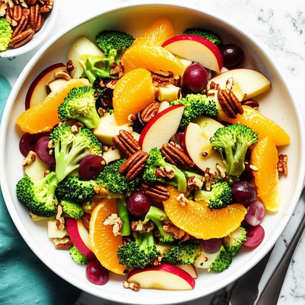 Fruit and Broccoli Buffet Salad