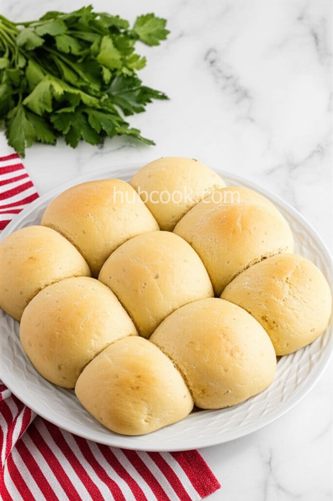 Gluten Free Garlic Dill Dinner Rolls