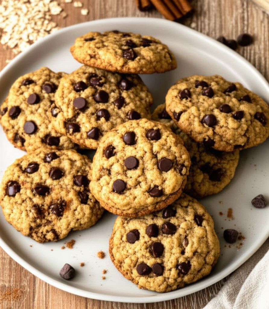 Gluten-Free Oatmeal Chocolate Chip Cookies