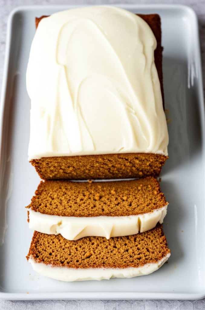 Gluten-Free Pumpkin Bread and Cream Cheese Icing