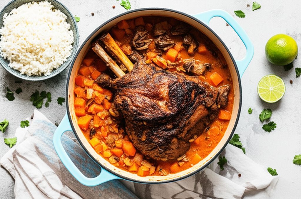 Goat and Butternut Squash Stew