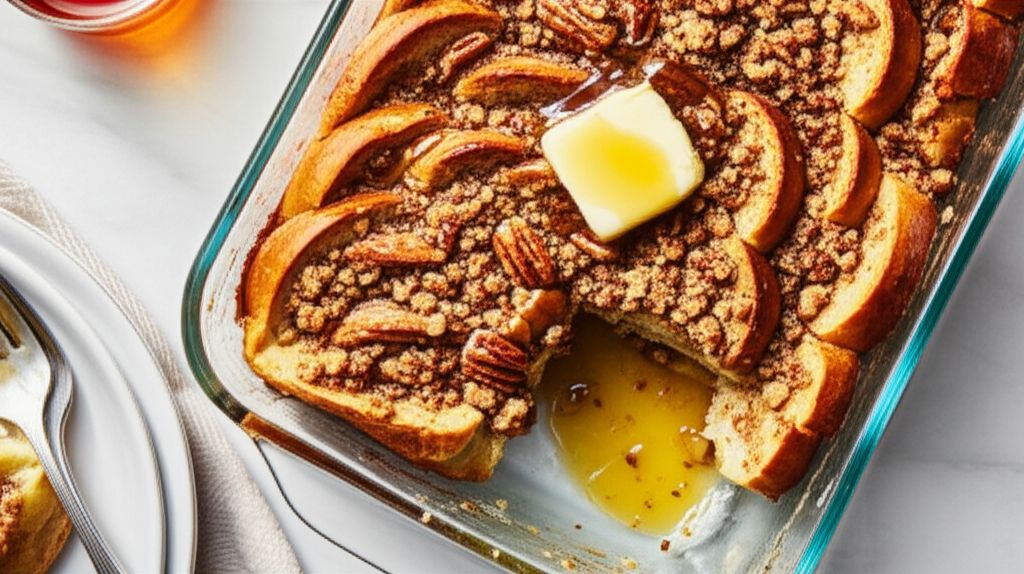 Grandma Re's Baguette French Toast Casserole