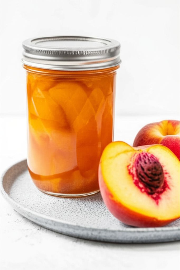 Grandma's Spiced Peach Preserves
