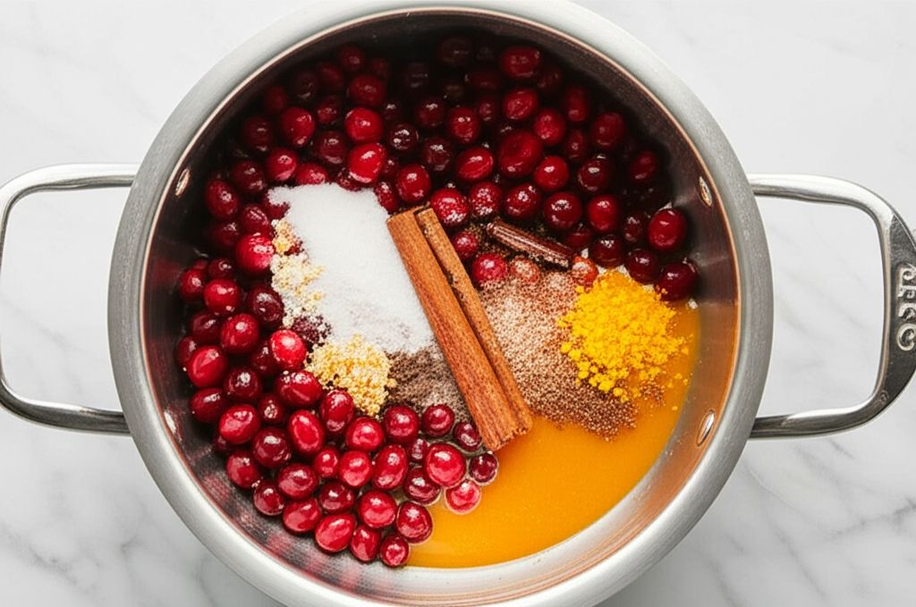 Holiday Cranberry-Pomegranate Sauce