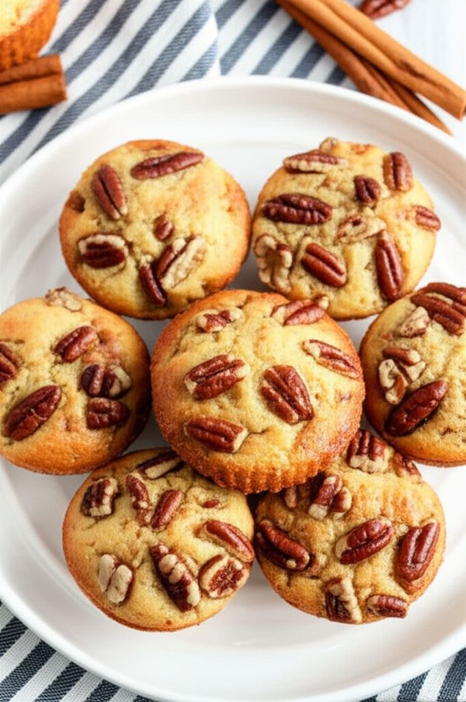 Honey-Pecan Mini Muffins