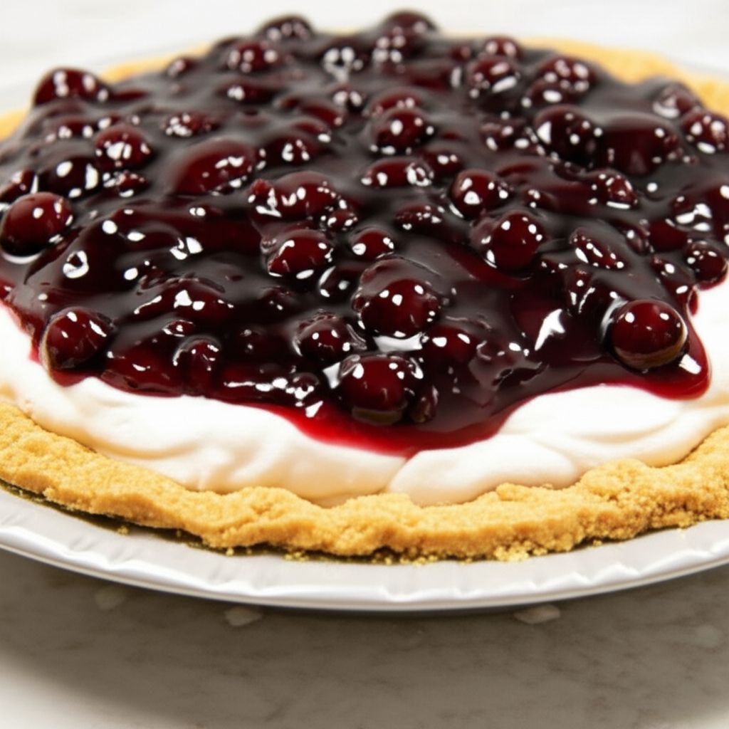 Huckleberry Cream Cheese Pie