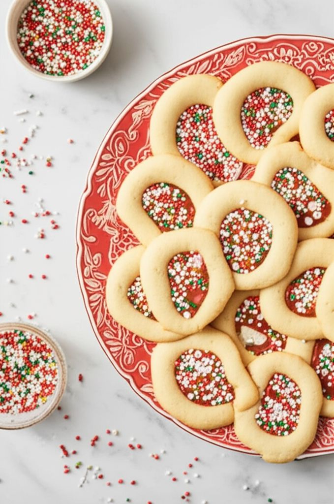 Italian Christmas Cookies with Cocoa and Orange Liqueur