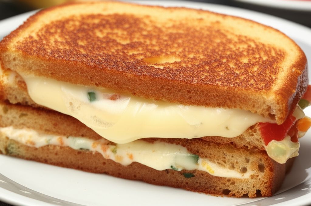 Italian Marinated Grilled Cheese
