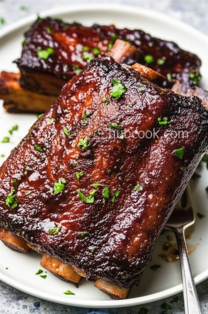 Jane's Barbecued Short Ribs