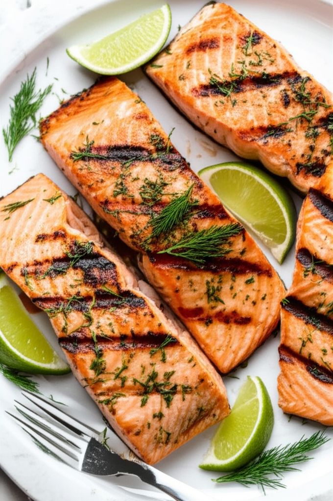 Lime-Marinated Grilled Salmon