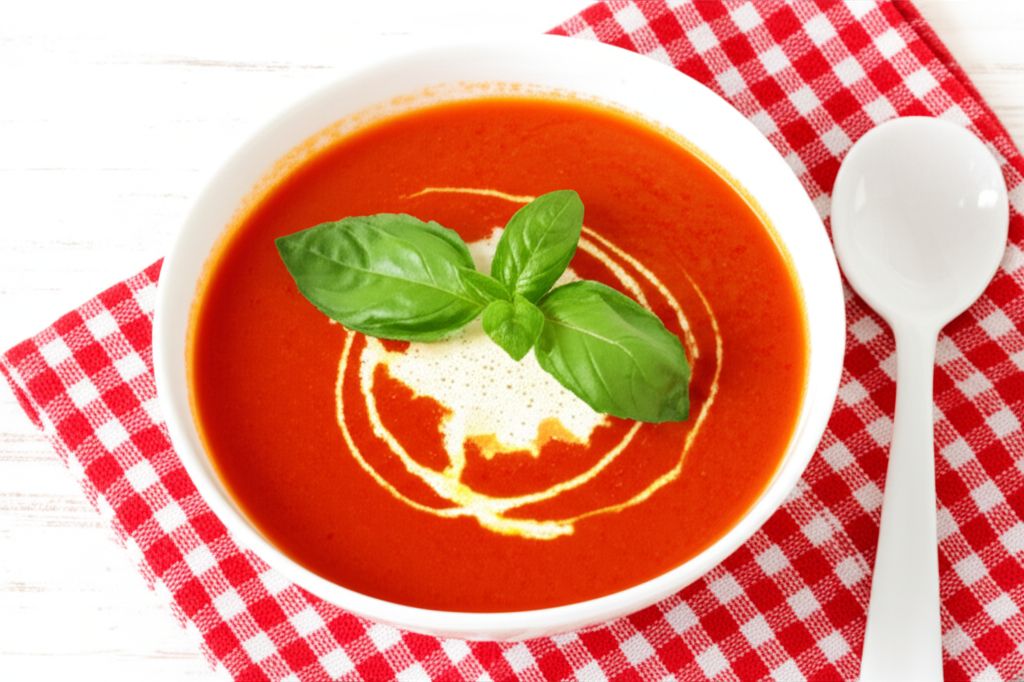 Low-Fat Cream of Tomato Soup