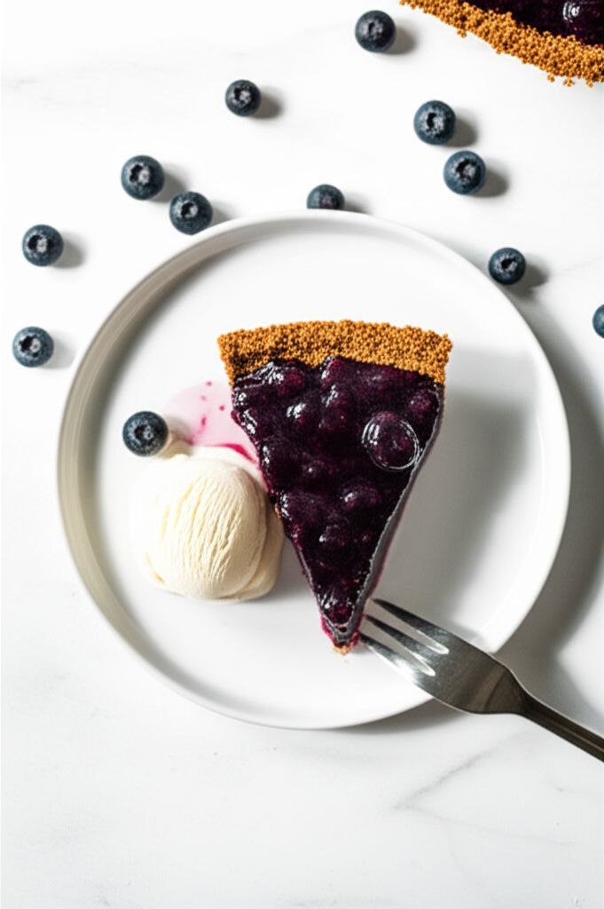 Luscious Blueberry Pie Perfection!