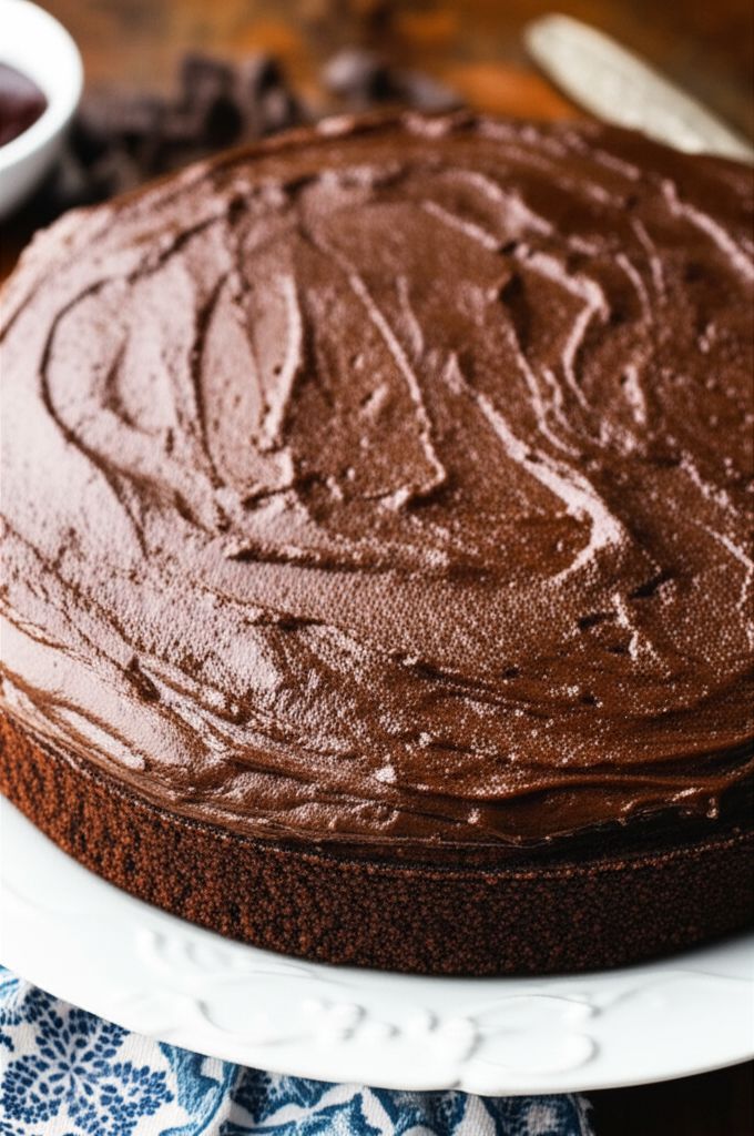 Moist Potato Chocolate Cake