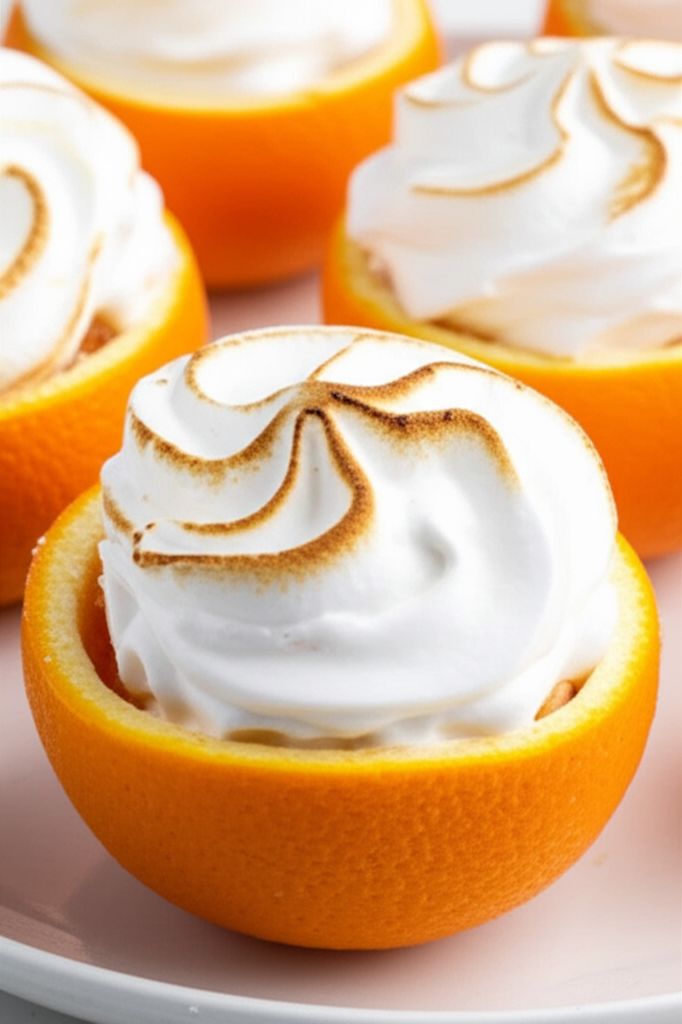 Orange Baked Alaska
