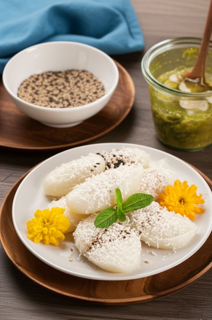 Palitaw (Sweet Rice Cakes)