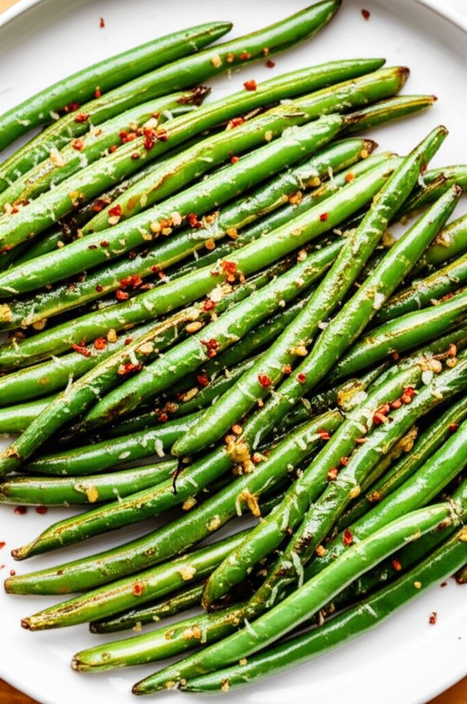Parmesan-Garlic Green Beans