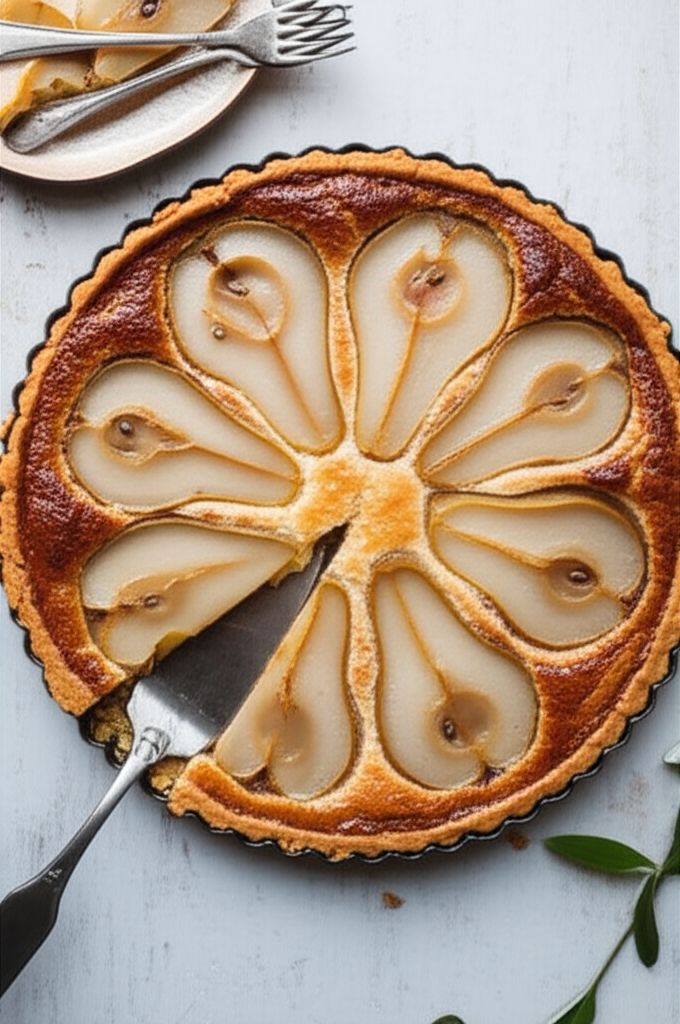 Pear Frangipane Tart