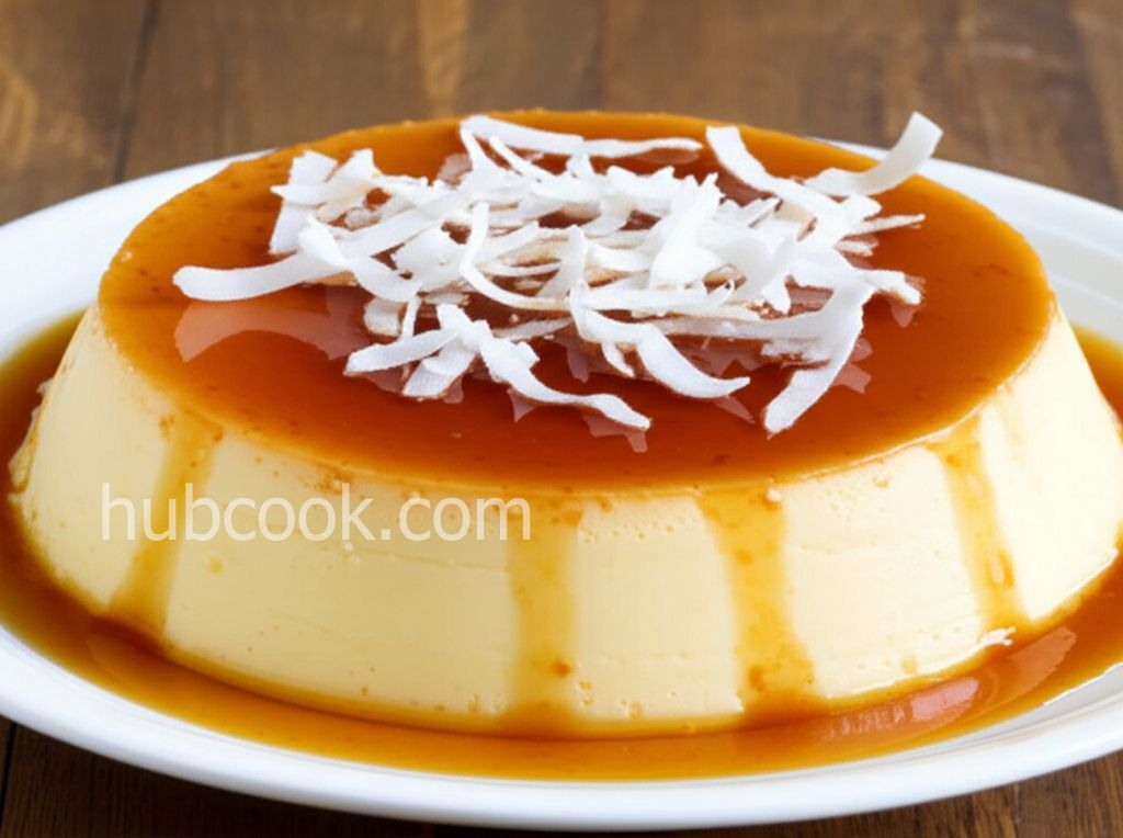 Pina Colada Flan