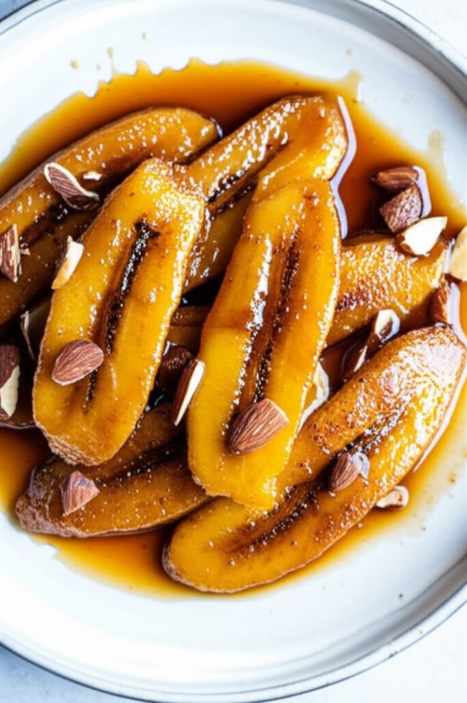 Plantains in Butter Rum Sauce