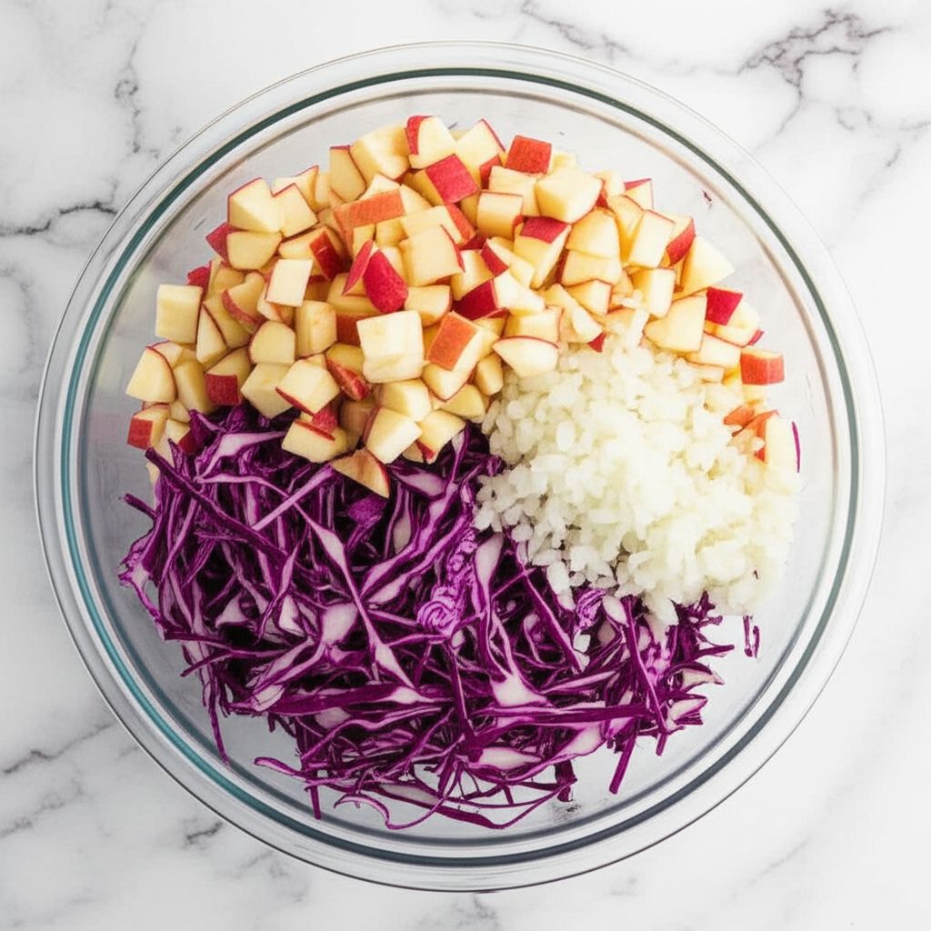 Purple Apple Slaw
