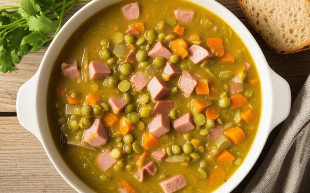 Rick's Yummy Split Pea Soup with Ham