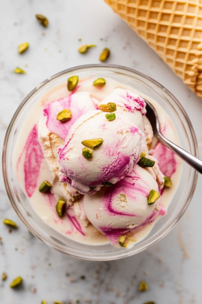 Rose Ice Cream