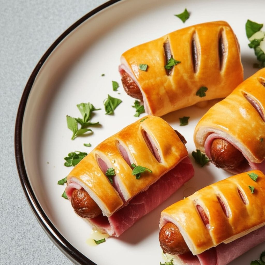 Sausage Rolls with Maille® Dijon Originale Mustard